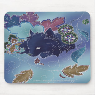 Pomeranian da meia-noite Mousepad