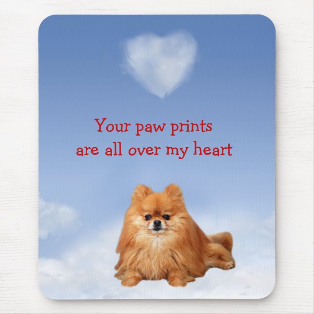 Pomeranian Mousepad (Frente)