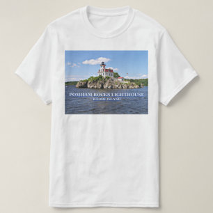 Pomham balança o farol, Rhode - camisa da ilha