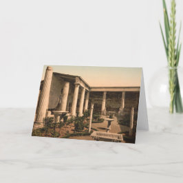 Pompeii, Peristyle da casa do cartão de nota de