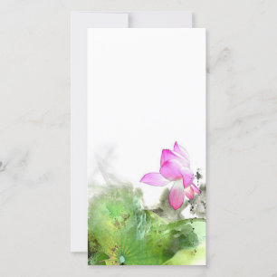 POND LOTUS l Pintura em Pincel Chinês