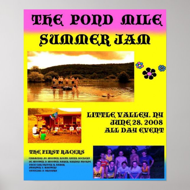 Pond Mile 1 Poster Grande (Frente)