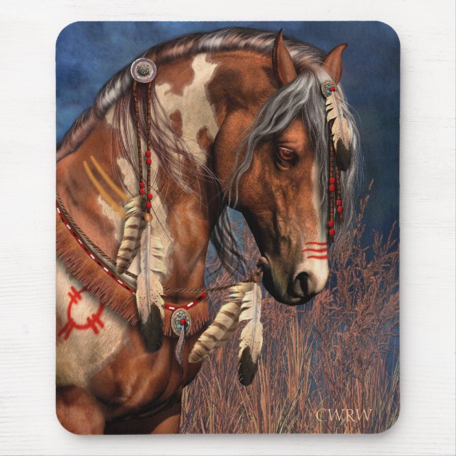 Pônei Mousepad da guerra (Frente)