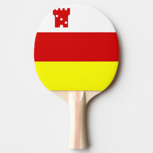 Pong Bandeira dos Papais noeis Barbara, Raquete de ping