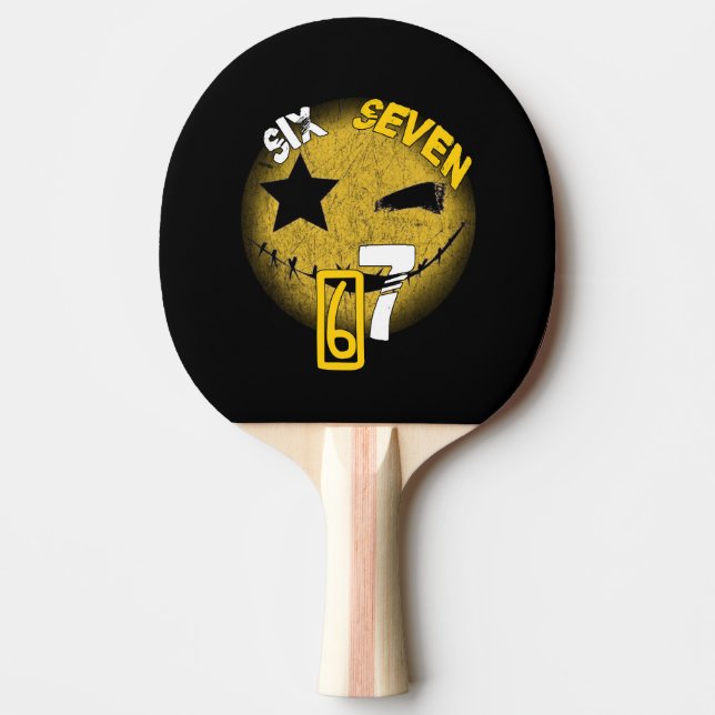 Pong Taco Seis Sete Raquete de Ping Pong! (Frente)