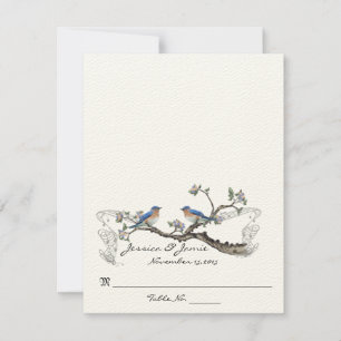 Ponha e Dobre Cartões de Casamento