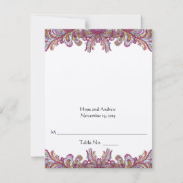 Ponha e Dobre Cartões de Casamento