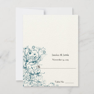 Ponha e Dobre Cartões de Casamento