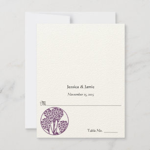 Ponha e Dobre Cartões de Casamento