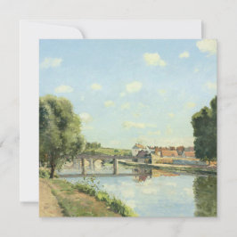 Pont Du Chemin De Fer Camille Pissarro