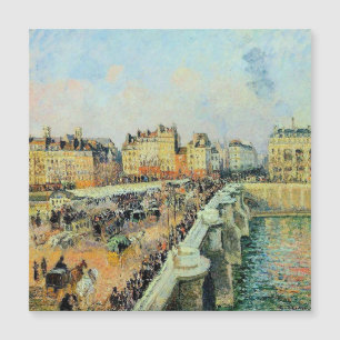 Pont Neuf, Tarde, Sunlight Camille Pissarro