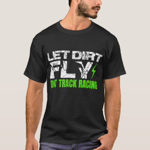 Pontas De Corrida De Camisa Sprint Car Rally Dirt 