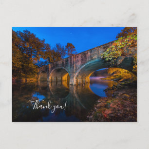 Ponte Bennett Spring Crepúsculo Cartão Postal de A
