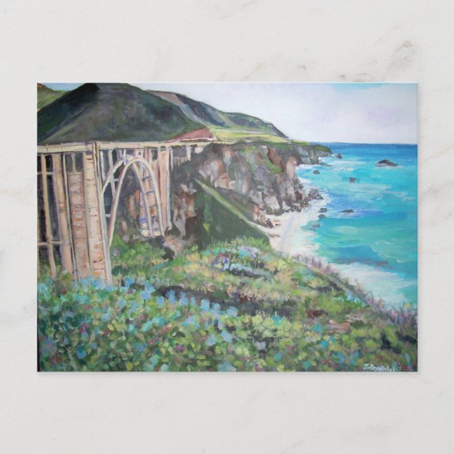 Ponte Bixby Creek - Cartão postal (Frente)