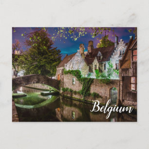 Ponte Bonifacius no cartão postal Bruges