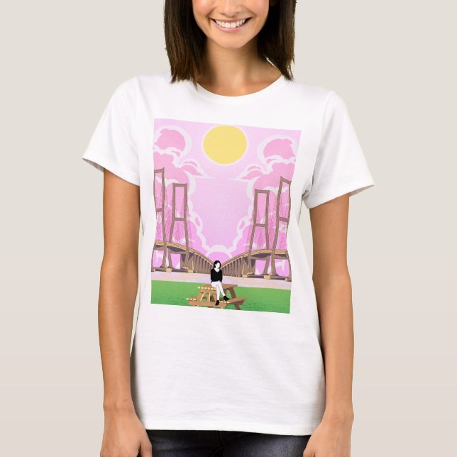 Ponte Cênica de Serenidade Daydreic e Camiseta Sun (Frente)