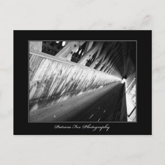 Ponte coberta - Cartão postal