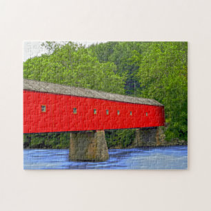 Ponte Coberta de Connecticut. Quebra-cabeça