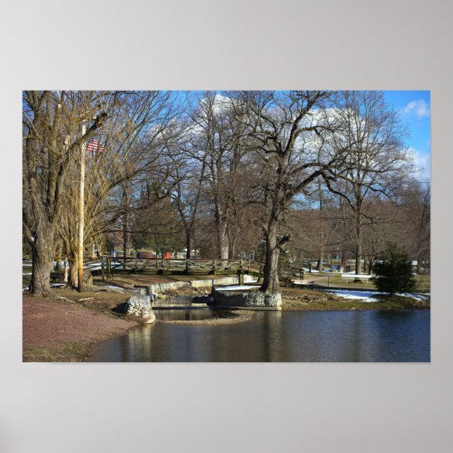 Ponte com Poster Pond (Frente)