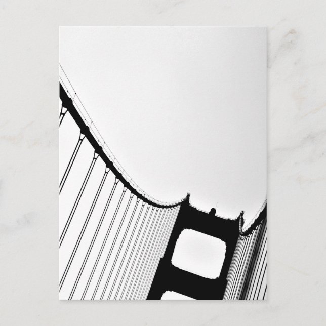 Ponte da porta do Ouro de cartão postal (Frente)