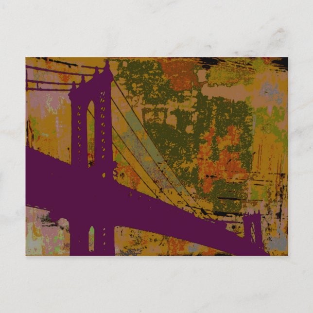 Ponte dança ~ Cartão postal / Convites (Frente)