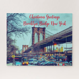 Ponte de Brooklyn Nova York. Quebra-cabeça