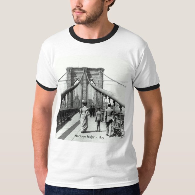 Ponte de Brooklyn - t-shirt 1899 (Frente)