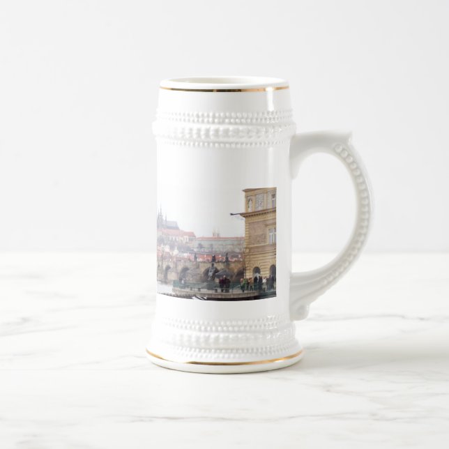 Ponte de Charles da caneca de cerveja da cerveja, (Direita)