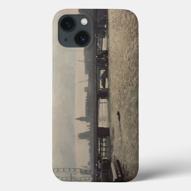 Ponte de Hungerford da ponte de Waterloo (Verso)