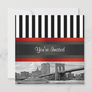 Ponte do Brooklyn no Skyline NYC, Convite de festa