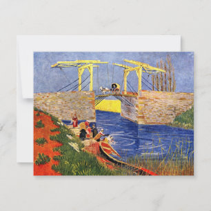 Ponte Langlois em Arles por Vincent van Gogh