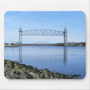 Ponte Mousepad da estrada de ferro do canal de