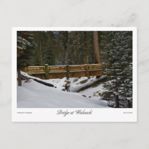 Ponte no Cartão Postal Wuksachi