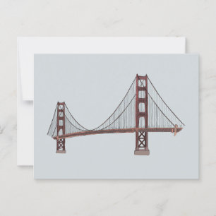 Ponte ouro - São Francisco - Cartão postal