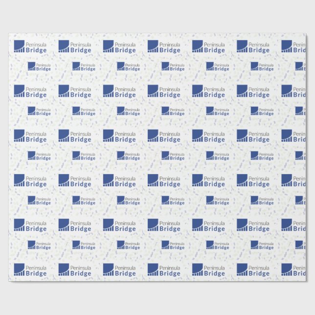Ponte Peninsula: Papel de embrulho com logotipo gr (Aberto)