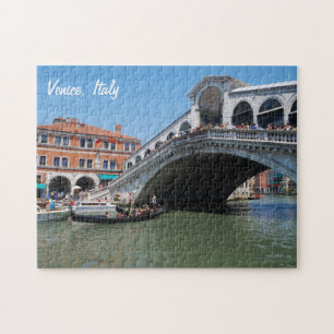 Ponte Rialto em Veneza, Itália Quebra-cabeça