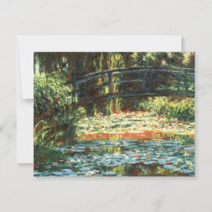 Ponte sobre o Waterlily Pond, por Claude Monet
