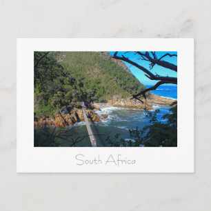 Ponte Tsitsikamma Park África do Sul Cartão postal