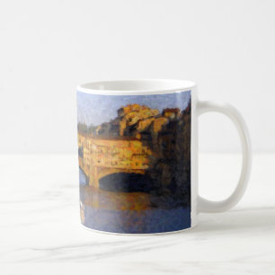 "Ponte Vecchio, caneca de Florença, Italia"