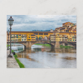 Ponte Vecchio, cartão de Florença, Italia