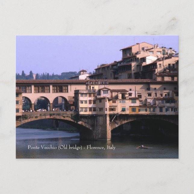 Ponte Vecchio (Ponte Antiga) | Cartão postal (Frente)