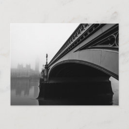 Ponte Westminster de Londres no cartão postal Thic