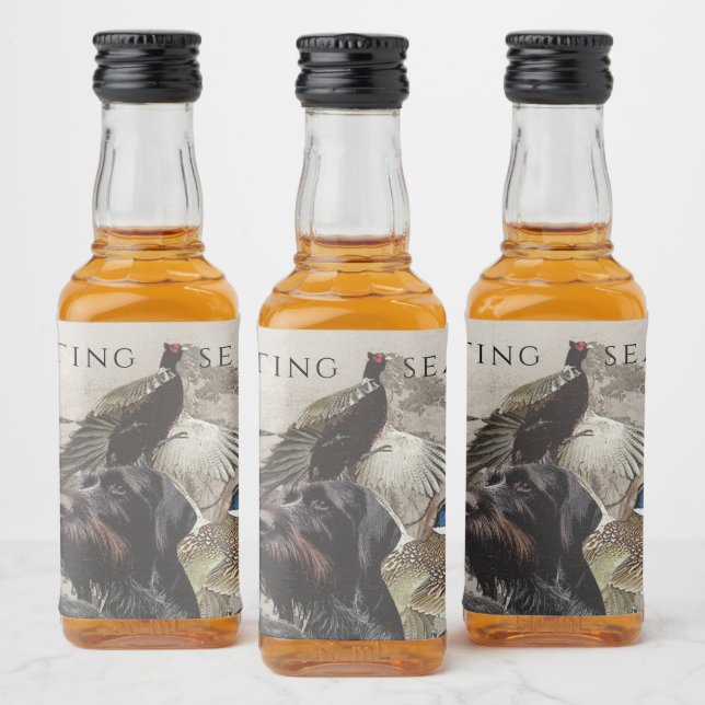 Ponteiro alemão Wirehaired (Garrafas)