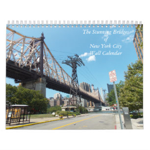 Pontes incríveis do Calendário de Parede NYC