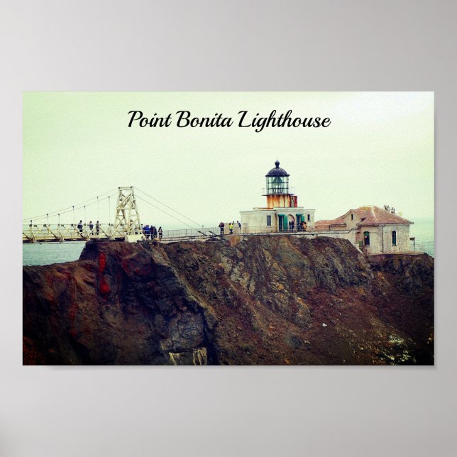 Ponto Bonita Lighthouse #1-3 Poster (Frente)