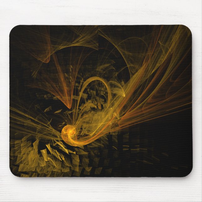Ponto de interrupção Abstrato Art Mousepad (Frente)