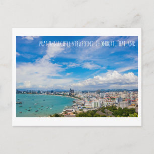 Ponto de vista da Tailândia, cartão postal de atra