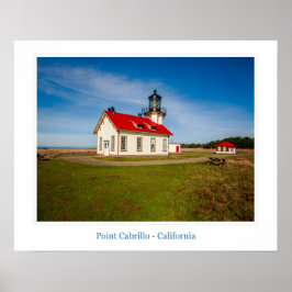 Ponto Poster do farol de Cabrillo