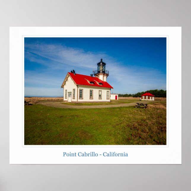 Ponto Poster do farol de Cabrillo (Frente)