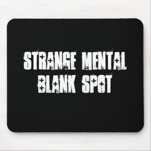 Ponto vazio mental estranho Aa Mousepad